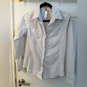 White Button-Up Shirt